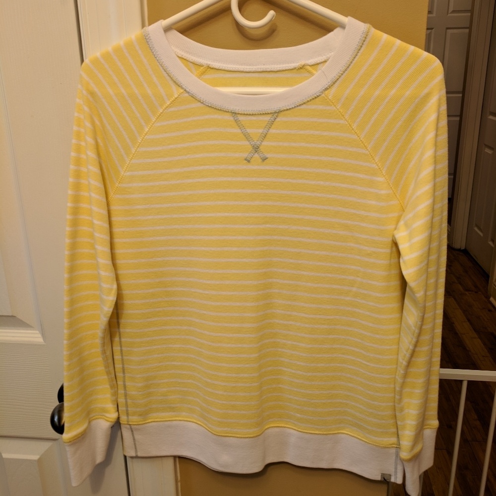 Eddie Bauer Striped Long Sleeve Shirt Size PS